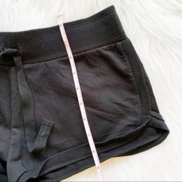 Poof! Girls Black Knit shorts Size M - Picture 3 of 7